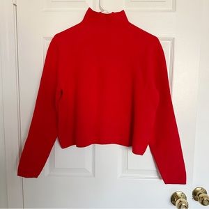 & Other Stories, women’s red sweater, size small